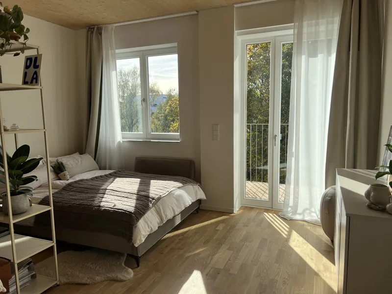 Neubauwohnung mit Balkon, Keller & Einbauküche — photo 1